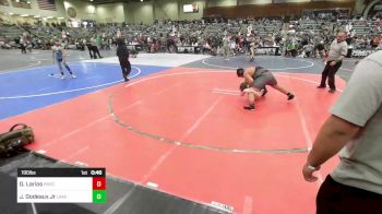 190 lbs Consolation - Donovan Larios, Predators WC vs Jacob Godeaux Jr, Lakeview