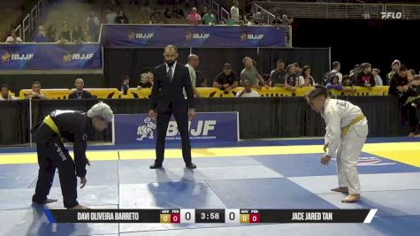 Jace Jared Tan vs Davi Oliveira Barreto 2026 Pan Kids Jiu-Jitsu IBJJF Championship