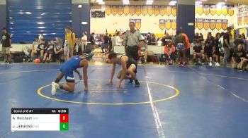 138 lbs Consi Of 8 #1 - Aiden Reichert, Winter Springs vs Josiah JENKINS, Tiger Wrestling Club