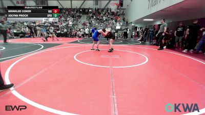 150 lbs Rr Rnd 3 - Brinklee Coker, Viking Wrestling Club vs Jolynn Prock, Sperry Wrestling Club