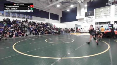 110 lbs Cons. Round 3 - Alisa Murillo, Shadow Hills vs Leilani Gryniuk, Riverside Poly