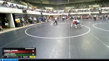 189 lbs Quarterfinal - Jaxon Smith, Marinette Wrestling vs Zakery Wrobel, Sturgeon Bay