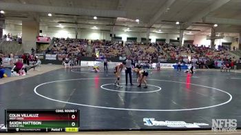 AA 106 lbs Cons. Round 1 - Saxon Mattison, Science Hill vs Colin Villaluz, West Creek