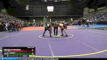 5A - 220 lbs Cons. Round 1 - LeJay Rainey, De Soto vs Keyven Schroeder, Great Bend