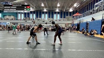 215 lbs Quarterfinal - Anthony Wright, Wildcats/Outsiders vs Colton Shelton, Suwannee