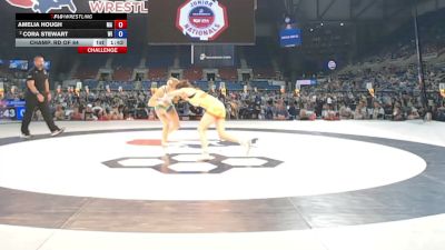 115 lbs Champ. Rd Of 64 - Amelia Hough, Massachusetts vs Cora Stewart, Wisconsin
