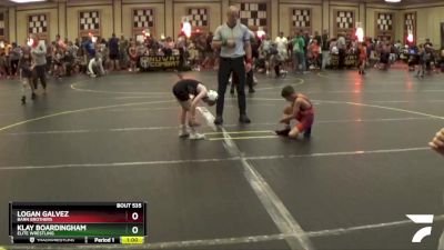 49 lbs Round 4 - Klay Boardingham, Elite Wrestling vs Logan Galvez, Barn Brothers