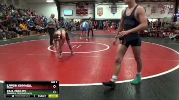 144 lbs Round 3 - Lawsin Sinnwell, Solon vs Cael Phillips, Columbus Community/WMU