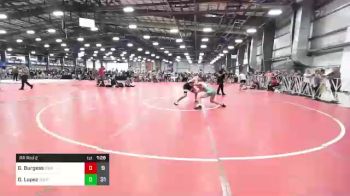 160 lbs Rr Rnd 2 - Gage Burgess, Superior Wrestling Academy vs Dom Lopez, Team Shutt Dethrone