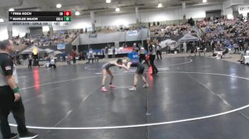 Girls 100 lbs Cons. Round 1 - Marlee Major, Carter High School Girls vs Finia Koch, Smyrna High School Girls