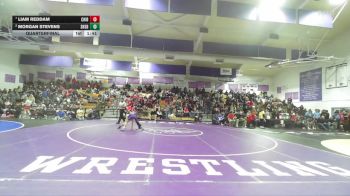 Boys 115 lbs Quarterfinal - Liam Reddam, Chico Boys vs Morgan Stevens, Shasta Boys