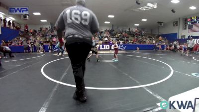 55 lbs Rr Rnd 1 - Cody Womack, Perry Wrestling Academy vs Kaden Decker, Henryetta Knights Wrestling Club