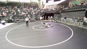 123 lbs Champ. Round 1 - Cache Cragun, Green Canyon High School vs Tylus Barela, Lehi