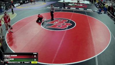 Quarterfinal - Wyatt Doerr, Plainview vs Cale Buss, Burwell