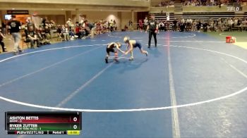 50 lbs Placement (4 Team) - Ashton Bettis, BHVPP vs Ryker Zutter, NYM (New York Mills)