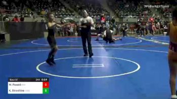 90 lbs Quarterfinal - Princedakari Marshall, Avengers Wrestling vs Nolan Seman, Stma