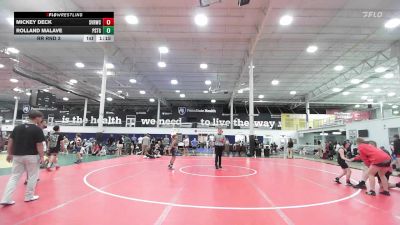 82 lbs Rr Rnd 3 - Mickey Deck, Steel Valley - K6 vs Rolland Malave, Prestige Worldwide - K6