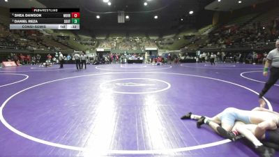 140 lbs Consolation - Shea Dawson, Morro Bay vs Daniel Reza, South