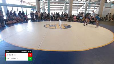 120 lbs Quarterfinal - Alexandrea Corona, Monache vs Annika Scott, Mad Dawg WC