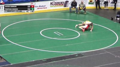172 lbs Round Of 32 - Jakob Simnor, Central Valley vs Tristian Dinzeo, Penn Trafford