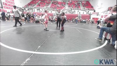 90-95 lbs Rr Rnd 1 - Tucker Moss, Blanchard Wrestling Club vs Rayden Lane, Midwest City Bombers Youth Wrestling Club