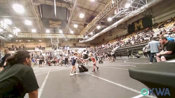 43 lbs Consi Of 8 #1 - James Somers, Lexington Wrestling Club vs Roman Hayes, Carl Albert