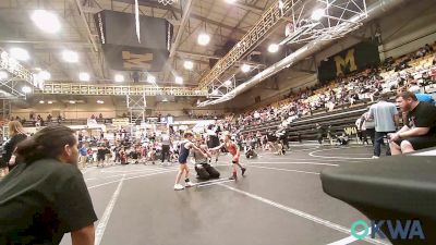 43 lbs Consi Of 8 #1 - James Somers, Lexington Wrestling Club vs Roman Hayes, Carl Albert