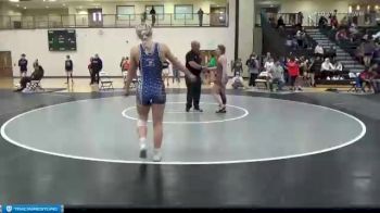 132 lbs Round 3 - Rylin Beatty, Greater Heights Wrestling vs Rachel Dismuke, Oklahoma