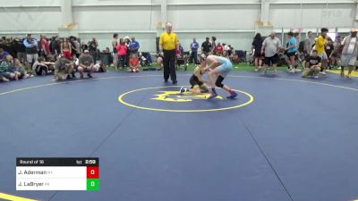 S-96 lbs Round Of 16 - Jack Aderman, NY vs Jacob LaBryer, PA