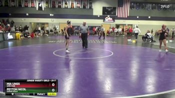 JV-7 lbs Round 2 - Mia Ungs, Linn-Mar vs Peyton Nicol, Cedar Falls