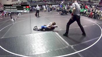 62 lbs Champ. Round 1 - Finnian Sullivan, Team Agoge Wrestling Inc vs Callen Warner, Gothenburg Junior Wrestling Club