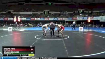 152 lbs Fri 9 - Braden Edwards, Hempfield HS vs Dyllan Fritz, Grassfield