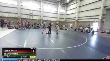 145 lbs Round 2 (10 Team) - Junior Wetzel, UTAH2 vs Keaton Corbin, Idaho2