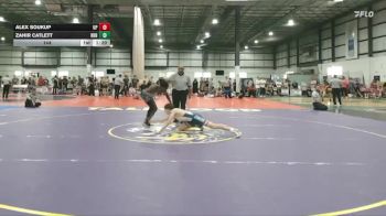 144 lbs Allday - Zahir Catlett, HEAVY HITTING HAMMERS vs Alex Soukup, UNION PINES