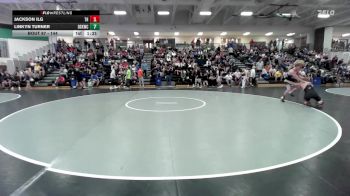 144 lbs Champ. Round 1 - Linkyn Turner, De Soto Kids Wrestling Club vs Jackson Ilg, The Hideout