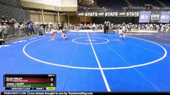 82 lbs Semifinal - Sarai Launit, Mat Demon Wrestling Club vs Elsa Finley, Big Cat Wrestling Club
