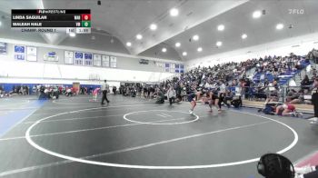 135 lbs Champ. Round 1 - Maleah Hale, Vista Murrieta vs Linda Saguilan, Warren