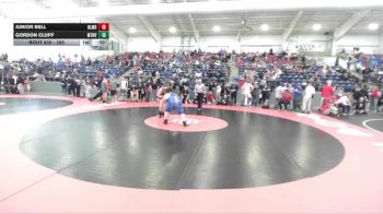 285 lbs Cons. Round 2 - Gordon Cluff, Mountain View vs Junior Bell, Ben Lomond