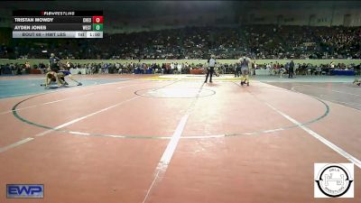 Round Of 64 - Tristan Mowdy, Checotah Matcats vs Ayden Jones, Westmoore Wresting