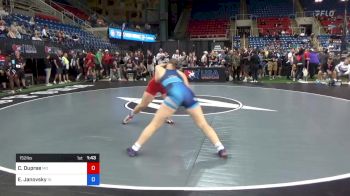 152 lbs 5th Place - Cali Dupree, Missouri vs Elly Janovsky, Indiana