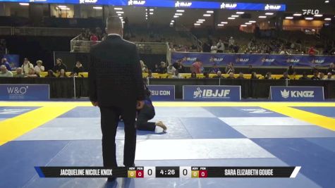 Sara Elizabeth Gouge vs Jacqueline Nicole Knox 2026 Pan Jiu Jitsu IBJJF Championship