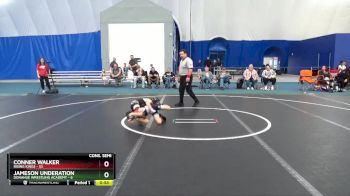 48 lbs Cons. Semi - Jameson Underation, Donahue Wrestling Academy vs Conner Walker, Rising Kings