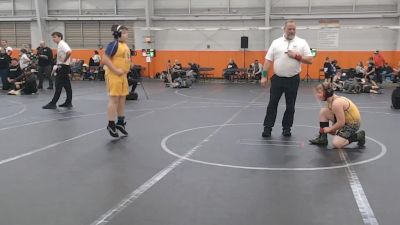 160 lbs Round 5 (6 Team) - Owen Effner, Notre Dame Lions vs Kyle Fifield, Florida Scorpions