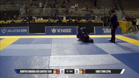 Emily Lynn Leyva vs Jeniffer Eduarda Dos Santos Tenó 2025 Pan Jiu Jitsu IBJJF Championship