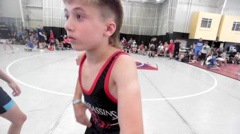 64 lbs Final - Lincoln Brower, Mat Assassins Black vs Sawyer Stewart, Mohawk Valley WC MS