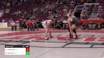 215 lbs Semifinal - Hayden Linkerhof, Corry vs Brad Morrison, West Perry