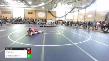 285 lbs Consi Of 8 #1 - Dominic Silvia, Bridgewater-Raynham vs Daniel DeBernardo, Milford-NH