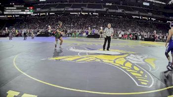 D1-190 lbs Champ. Round 1 - Lee Krueger, Detroit Catholic Central HS vs Lukus Studebaker, Midland Dow