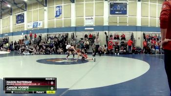 73 lbs Round 2 (4 Team) - Mason Pasternak, Bulldog Premier Wrestling Club vs Carson Voorde, Penn Wrestling Club