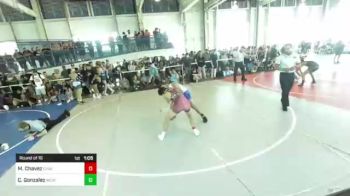 126 lbs Round Of 16 - Michael Chavez, Chavez Wrestling vs Cristian Gonzalez, Wcw